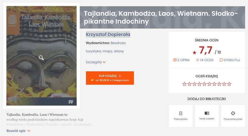 Tajlandia, Kambodża, Laos, Wietnam. Słodko-pikantne Indochiny