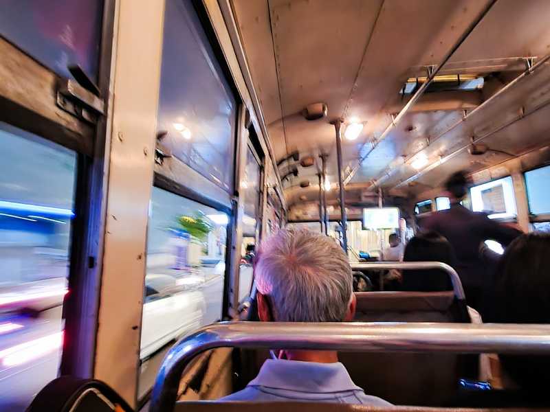 bus in bangkok